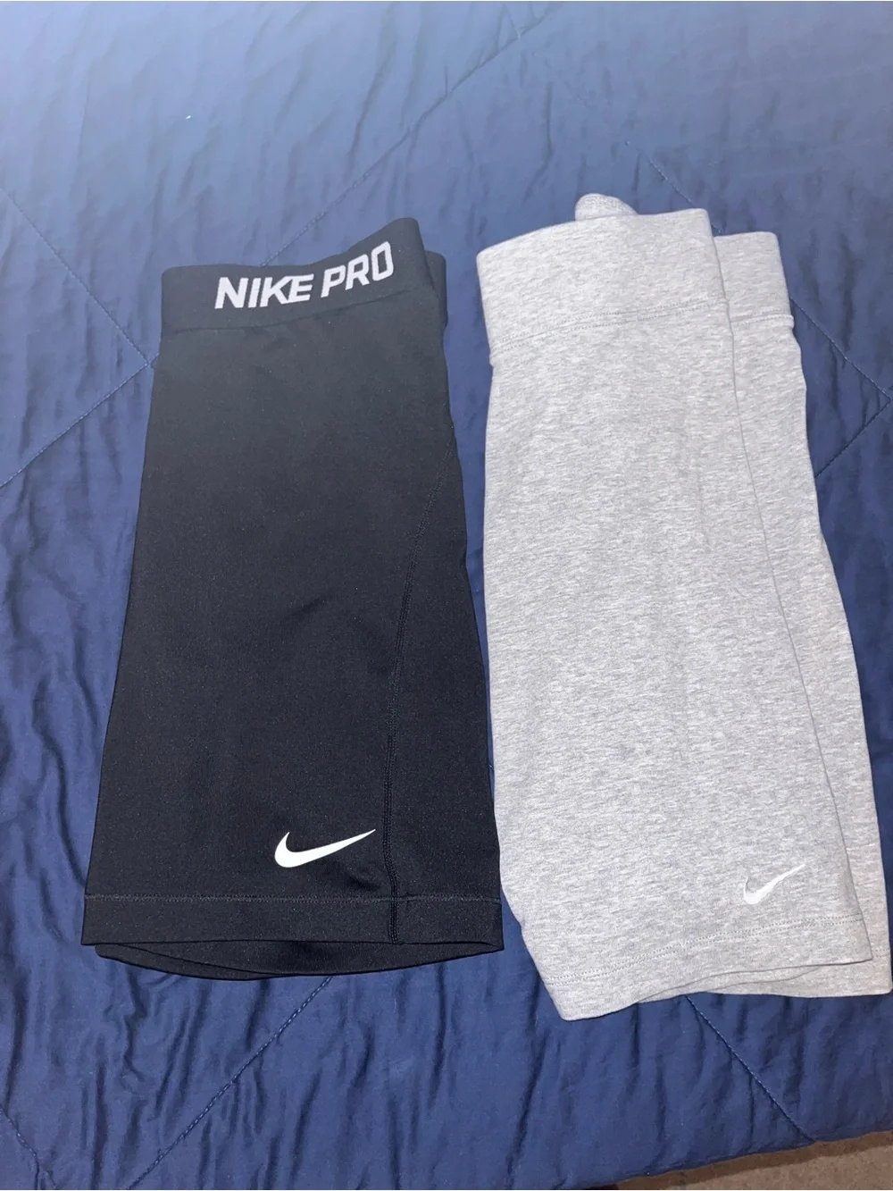 Nike Athletic Shorts Duo in Black & Gray